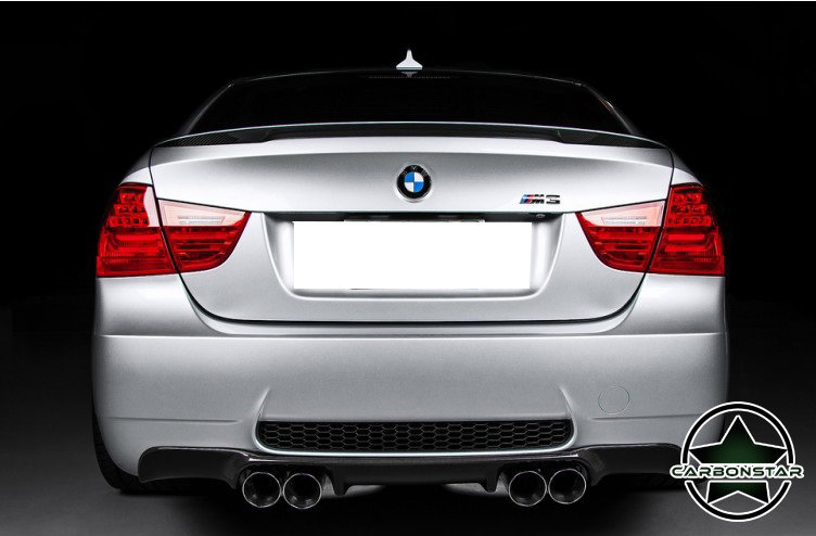 Cstar Heckspoiler Carbon Gfk High Kick Performance passend f&uuml;r BMW E90 +M3
