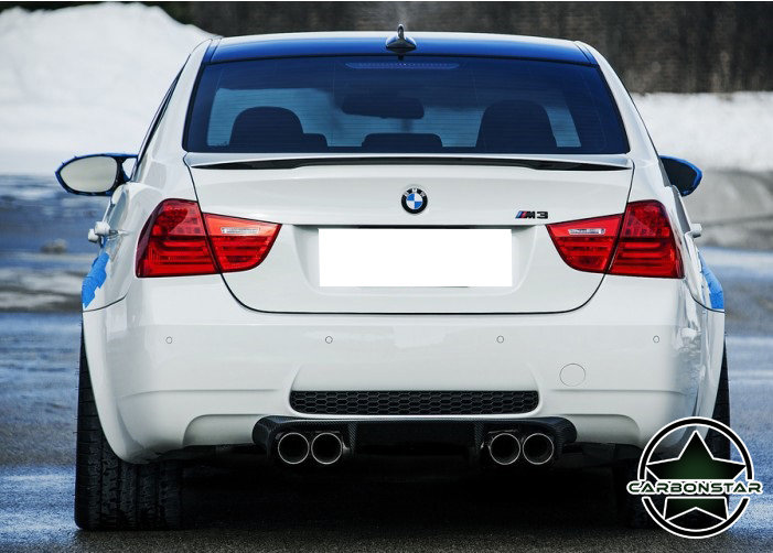 Cstar Heckspoiler Carbon Gfk High Kick Performance passend f&uuml;r BMW E90 +M3