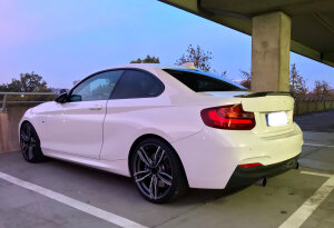 Cstar Carbon Gfk Heckspoiler ähnlich Performance Typ1 passend für BMW F22 F87 M2 auch Competition