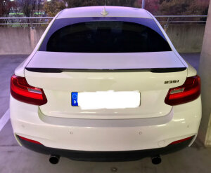 Cstar Carbon Gfk Heckspoiler ähnlich Performance Typ1 passend für BMW F22 F87 M2 auch Competition