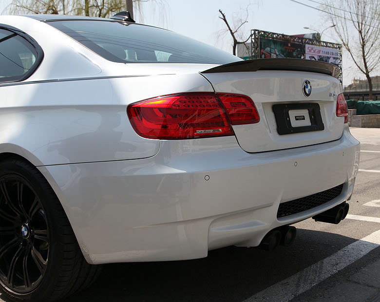 Cstar Heckspoiler Carbon Gfk High Kick Performance passend f&uuml;r BMW E92 + M3