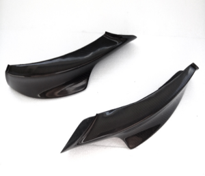 Cstar Echt Carbon Vollcarbon Splitter Flaps passend für BMW E90 E91 LCI 09-11 mit M PAKET