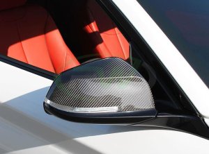 Cstar Carbon ABS Spiegelkappen passend für BMW F20 F21 M2 F87 X1 E84 F30 F31