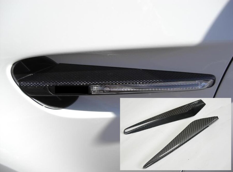 Cstar Voll Carbon Seitenblinker Cover ZUM KLEBEN passend...