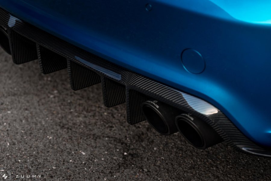 modecarbon Carbon Heckdiffusor Trophy Diffusor passend für BMW M2 F87 + Competition