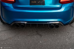 modecarbon Carbon Heckdiffusor Trophy Diffusor passend f&uuml;r BMW M2 F87 + Competition