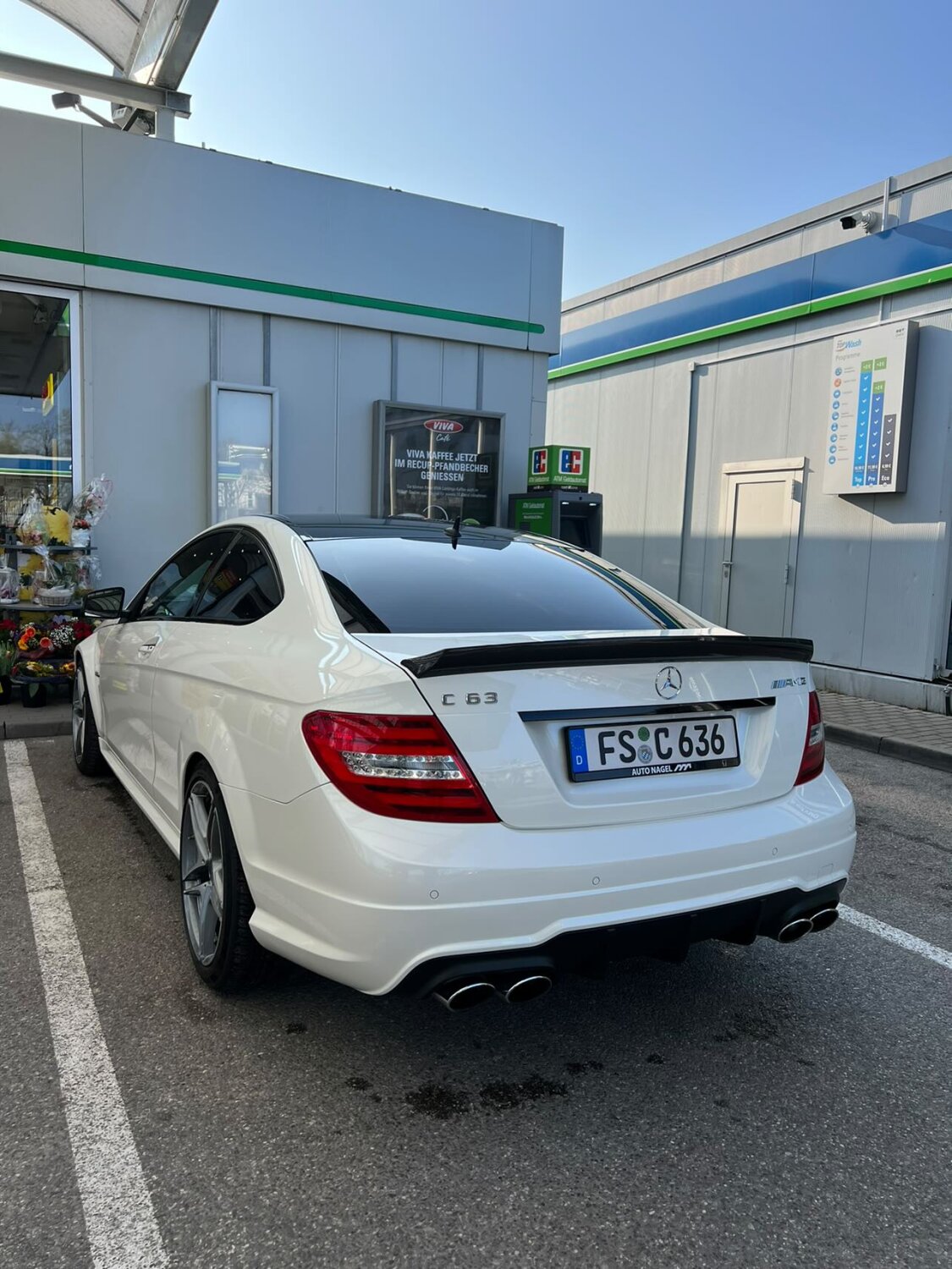 Cstar Carbon Gfk Heckspoiler Big DTM passend für Mercedes Benz W204 C204 C63 Coupe