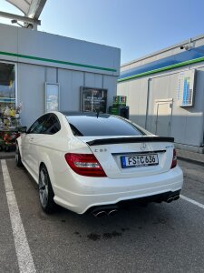 Cstar Carbon Gfk Heckspoiler Big DTM passend für Mercedes Benz W204 C204 C63 Coupe