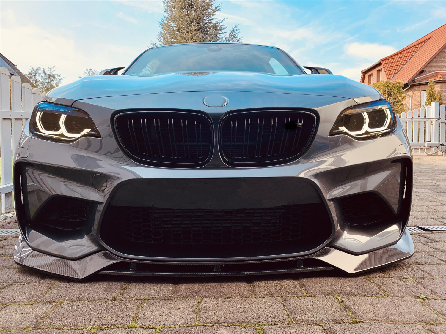 Cstar Carbon Gfk Frontlippe V passend für BMW M2 F87