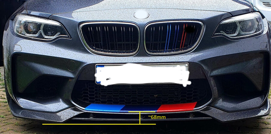 Cstar Carbon Gfk Frontlippe V passend für BMW M2 F87