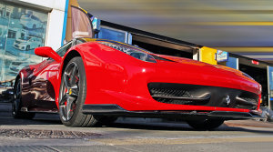 Ferrari 458 Italia Italy Spider Carbon Gfk Frontlippe Lippe Frontspoiler