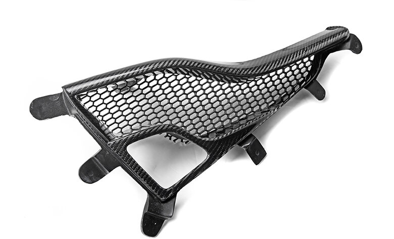 Ferrari 458 Italia Italy Spider Dry Carbon Nebelschlussleuchte Satz Cover Li + Re