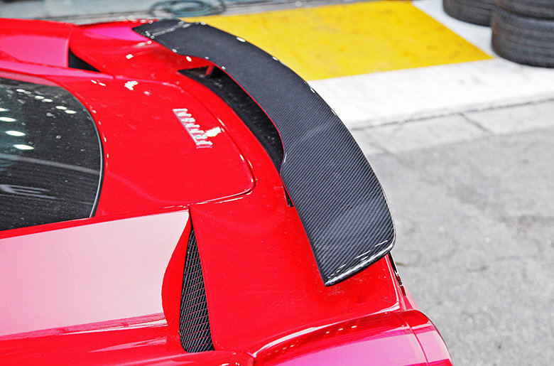 Ferrari 458 Italia Italy Carbon Gfk spoiler Heckspoiler...