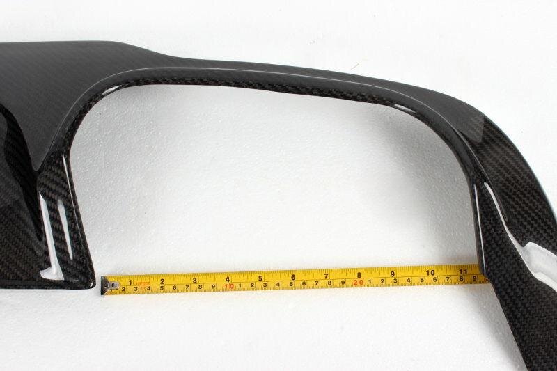 Cstar Carbon Gfk Heckdiffusor passend für Mercedes Benz W204 C204 AMG C63 Coupe Limo MOPF