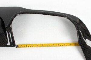 Cstar Carbon Gfk Heckdiffusor passend für Mercedes Benz W204 C204 AMG C63 Coupe Limo MOPF
