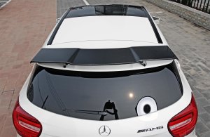 Cstar Carbon Gfk Dachspoiler Heckspoiler Spoiler f&uuml;r Mercedes Benz W176 A45 AMG