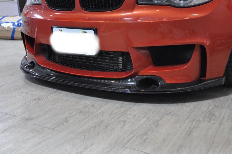 Cstar Carbon Gfk Frontlippe Frontspoiler Frontansatz GTS passend für BMW E82 1M