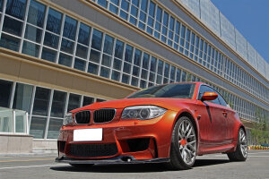 Cstar Carbon Gfk Frontlippe Frontspoiler Frontansatz GTS passend für BMW E82 1M