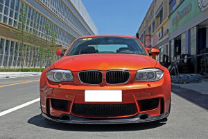 Cstar Carbon Gfk Frontlippe Frontspoiler Frontansatz GTS passend für BMW E82 1M