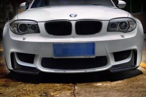 Cstar Carbon Gfk Frontlippe Frontspoiler Splitter Flaps &auml;hnlich Performance passend f&uuml;r BMW E82 1M