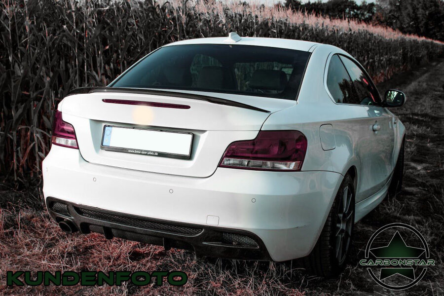 Cstar Carbon Gfk Performance Heckdiffusor passend für BMW E82 E88 M Paket