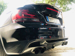 Cstar Carbon Gfk Performance Heckdiffusor passend für BMW E82 E88 M Paket