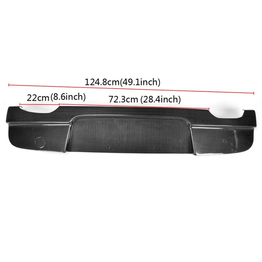 Cstar Carbon Gfk Heckdiffusor Diffusor V3 passend  für BMW E81 E87 M Paket