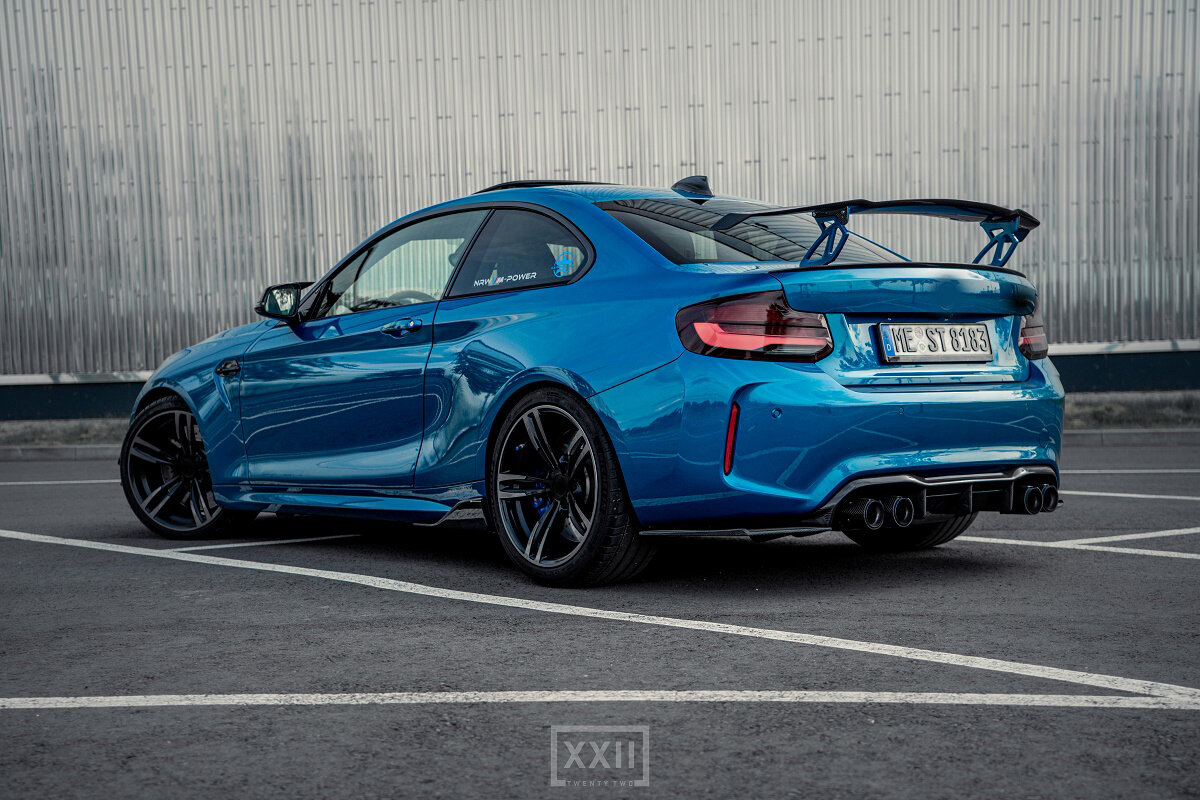 Cstar Carbon Gfk Heckdiffusor Diffusor MTC passend für BMW M2 F87 + Competition
