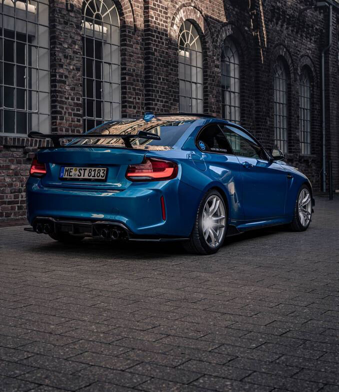 Cstar Carbon Gfk Heckdiffusor Diffusor MTC passend für BMW M2 F87 + Competition