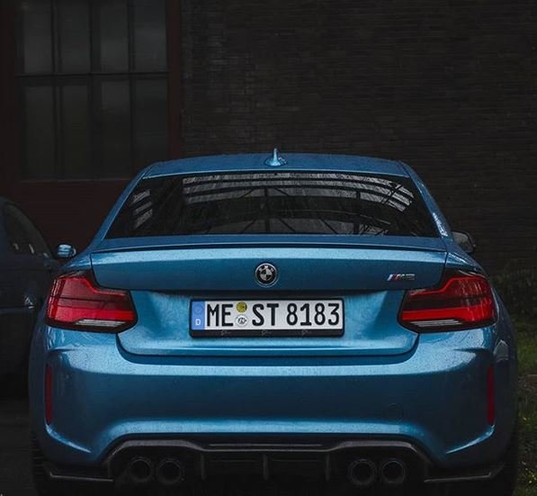Cstar Carbon Gfk Heckdiffusor Diffusor MTC passend für BMW M2 F87 + Competition