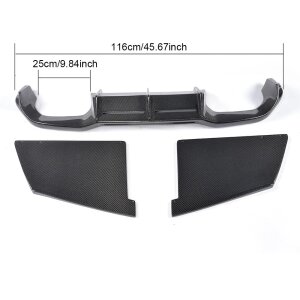 Cstar Carbon Gfk Heckdiffusor Diffusor MTC passend für BMW M2 F87 + Competition