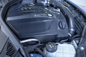 Cstar Carbon Gfk Motorabdeckung Motor Cover Engine passend für BMW M2 F87 F22 F23 235i M235i M135i