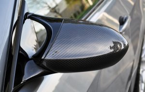 Cstar Spiegelkappen Carbon 2x2 ABS NO COVER passend f&uuml;r BMW E90 E92 E93 M3 E82 1M