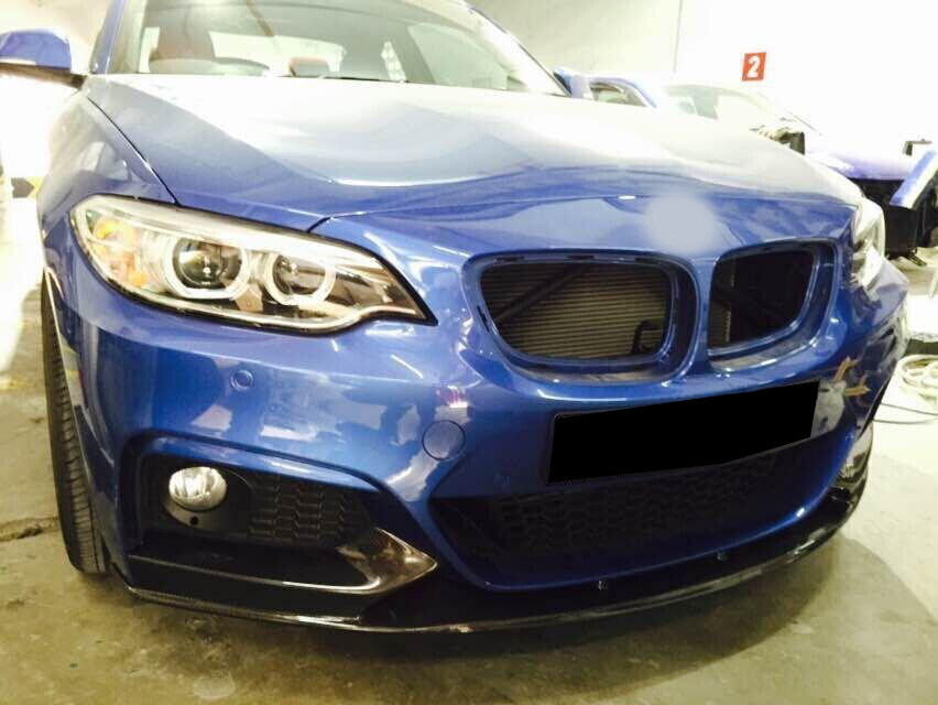 Cstar Gfk Frontspoilerlippe Frontlippe T2 passend für BMW F22 F23 M Paket