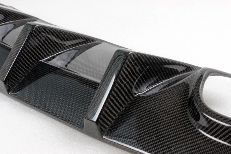 Cstar Carbon Gfk Heckdiffusor DTM V2 passend für Mercedes Benz W204 C204 AMG C63 Coupe Limo MOPF