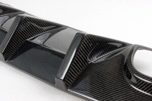 Cstar Carbon Gfk Heckdiffusor DTM V2 passend für Mercedes Benz W204 C204 AMG C63 Coupe Limo MOPF