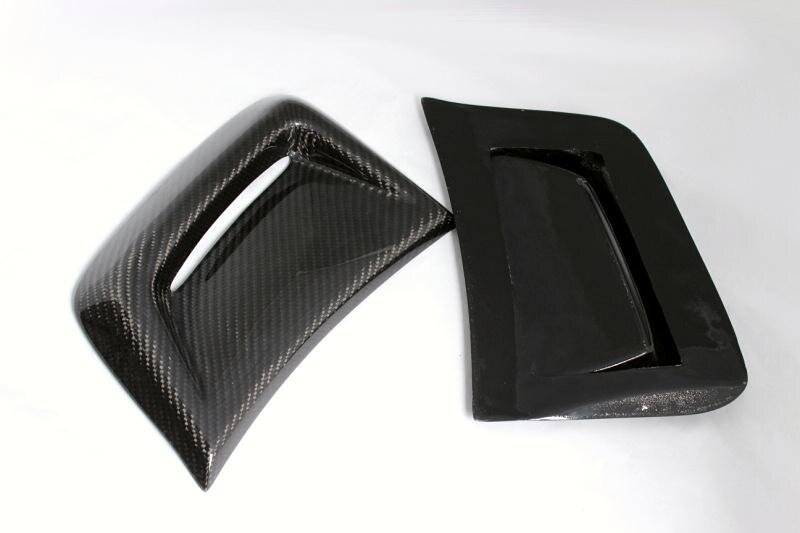 Carbon Gfk Abdeckung Frontschürze Lufteinlässe für Mercedes Benz W204 C204 C63 AMG Limo Coupe MOPF