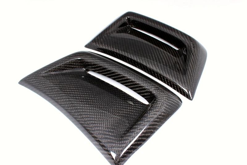 Carbon Gfk Abdeckung Frontschürze Lufteinlässe für Mercedes Benz W204 C204 C63 AMG Limo Coupe MOPF
