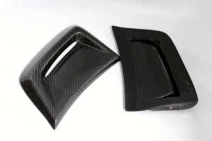Carbon Gfk Abdeckung Frontschürze Lufteinlässe für Mercedes Benz W204 C204 C63 AMG Limo Coupe MOPF
