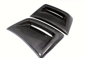 Carbon Gfk Abdeckung Frontschürze Lufteinlässe für Mercedes Benz W204 C204 C63 AMG Limo Coupe MOPF