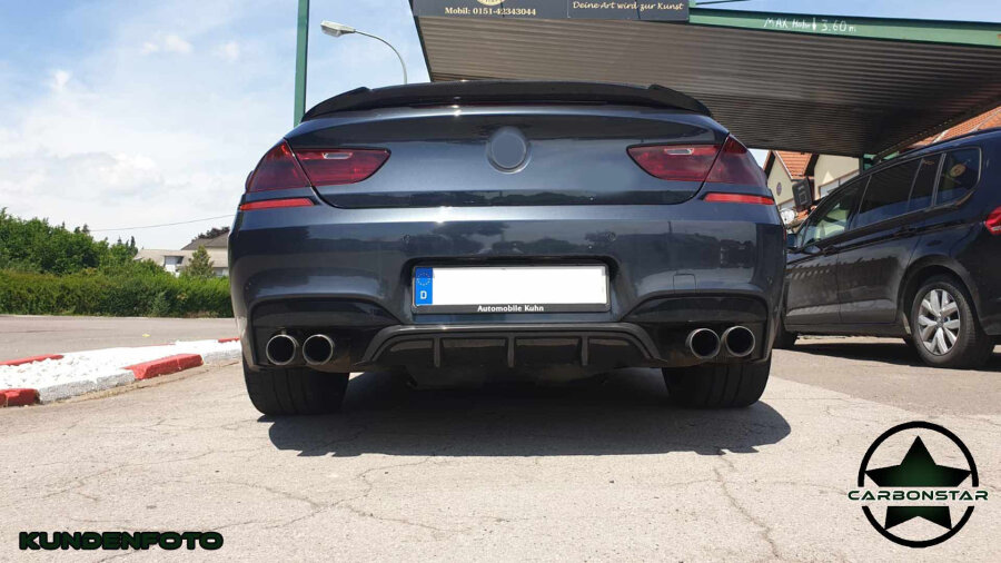 Cstar Carbon Gfk Heckspoiler V passend für BMW F06 F13 Coupe Gran Coupe + M6