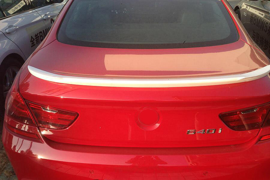 Cstar Heckspoiler Spoiler Kofferraum Lippe V-Design FRP passend für BMW F06 F13 M6