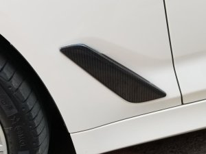 Cstar Carbon Gfk Kotfl&uuml;gel Abdeckung Cover passend f&uuml;r BMW G30 G31