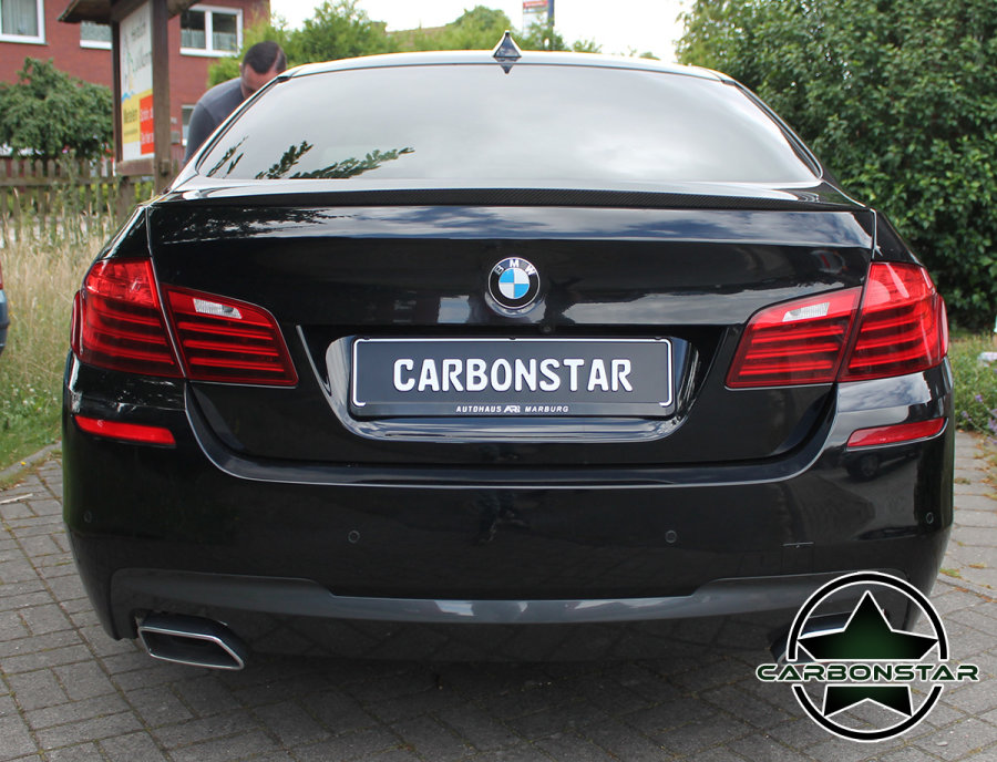Cstar CARBON Gfk Heckspoiler Spoiler kleine Lippe passend f&uuml;r BMW F10 + M5