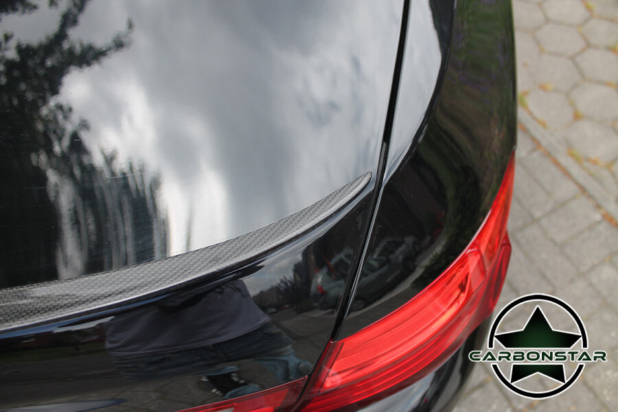 Cstar CARBON Gfk Heckspoiler Spoiler kleine Lippe passend für BMW F10 + M5