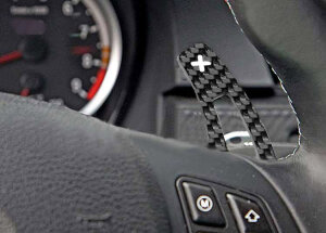 Cstar Steering Wheel Shift Paddles Carbon ABS Long Version suitable for BMW E90 E92 E93 M3 X5M X6M E70 E71