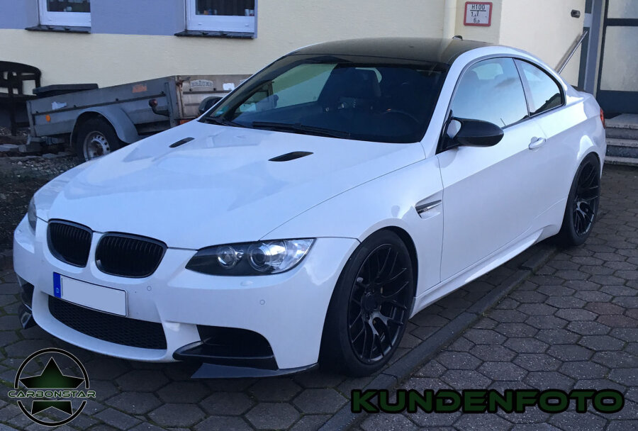 Cstar Carbon Gfk Flaps Splitter Frontlippe V2.0 passend für BMW E90 E92 E93 M3