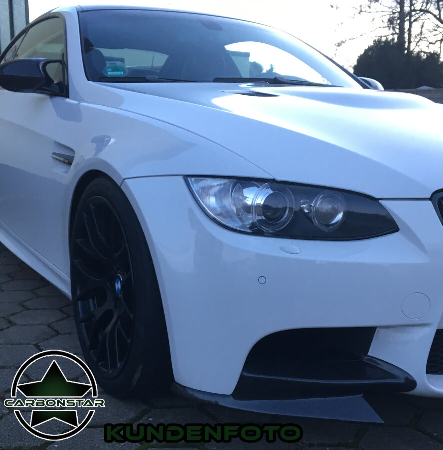 Cstar Carbon Gfk Flaps Splitter Frontlippe V2.0 passend für BMW E90 E92 E93 M3
