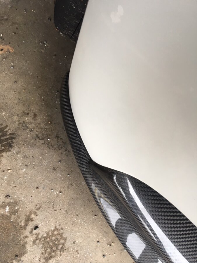 Cstar Carbon Gfk Flaps Splitter Frontlippe V2.0 passend für BMW E90 E92 E93 M3