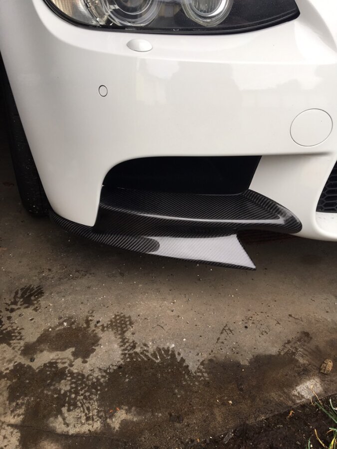 Cstar Carbon Gfk Flaps Splitter Frontlippe V2.0 passend für BMW E90 E92 E93 M3